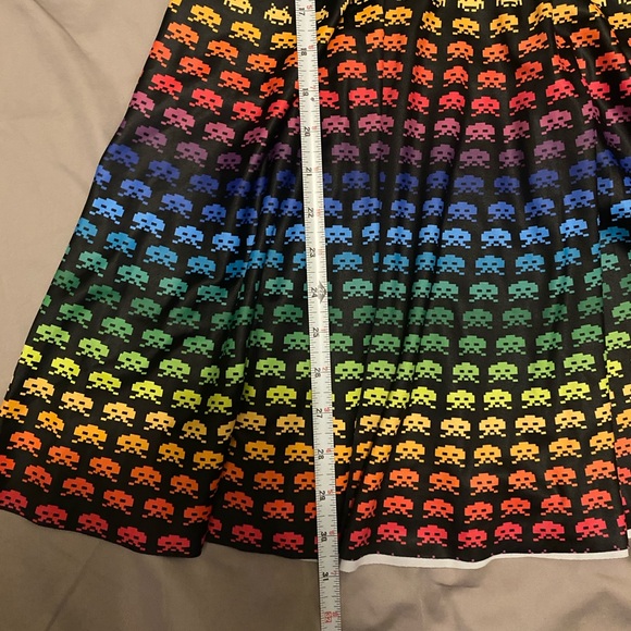 Blackmilk rainbow space invaders mini dress Size small - Picture 13 of 13